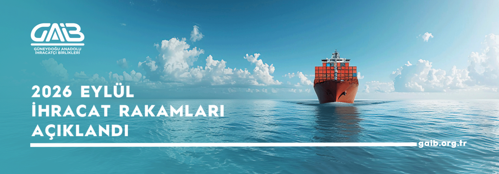 2026 YILI OCAK-EYLÜL DÖNEMİ İHRACAT RAKAMLARI